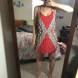 Flowy summer dress colorful Macy’s